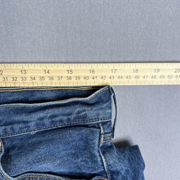 Levis 501 XX Jeans Mens 34x31* Blue Dark Wash Straight Leg American Denim 2000s - Picture 9 of 10